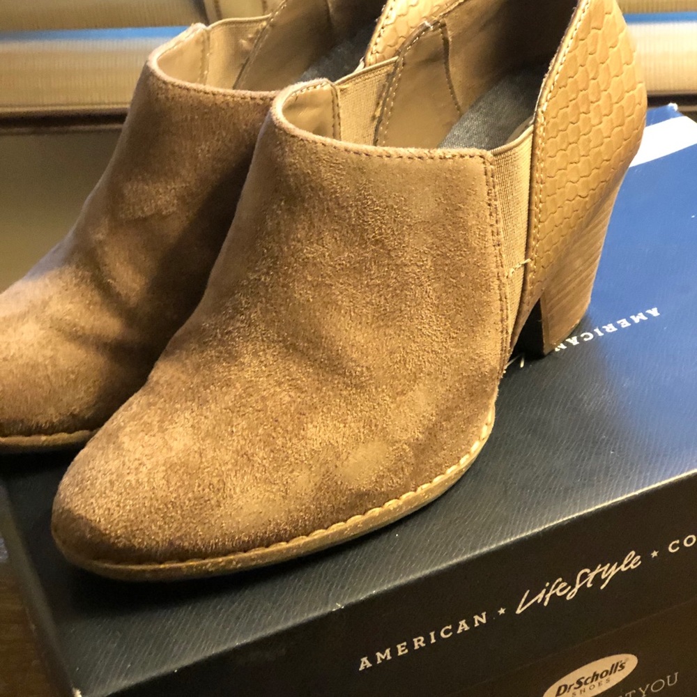Dr Scholls memory foam coil fit booties